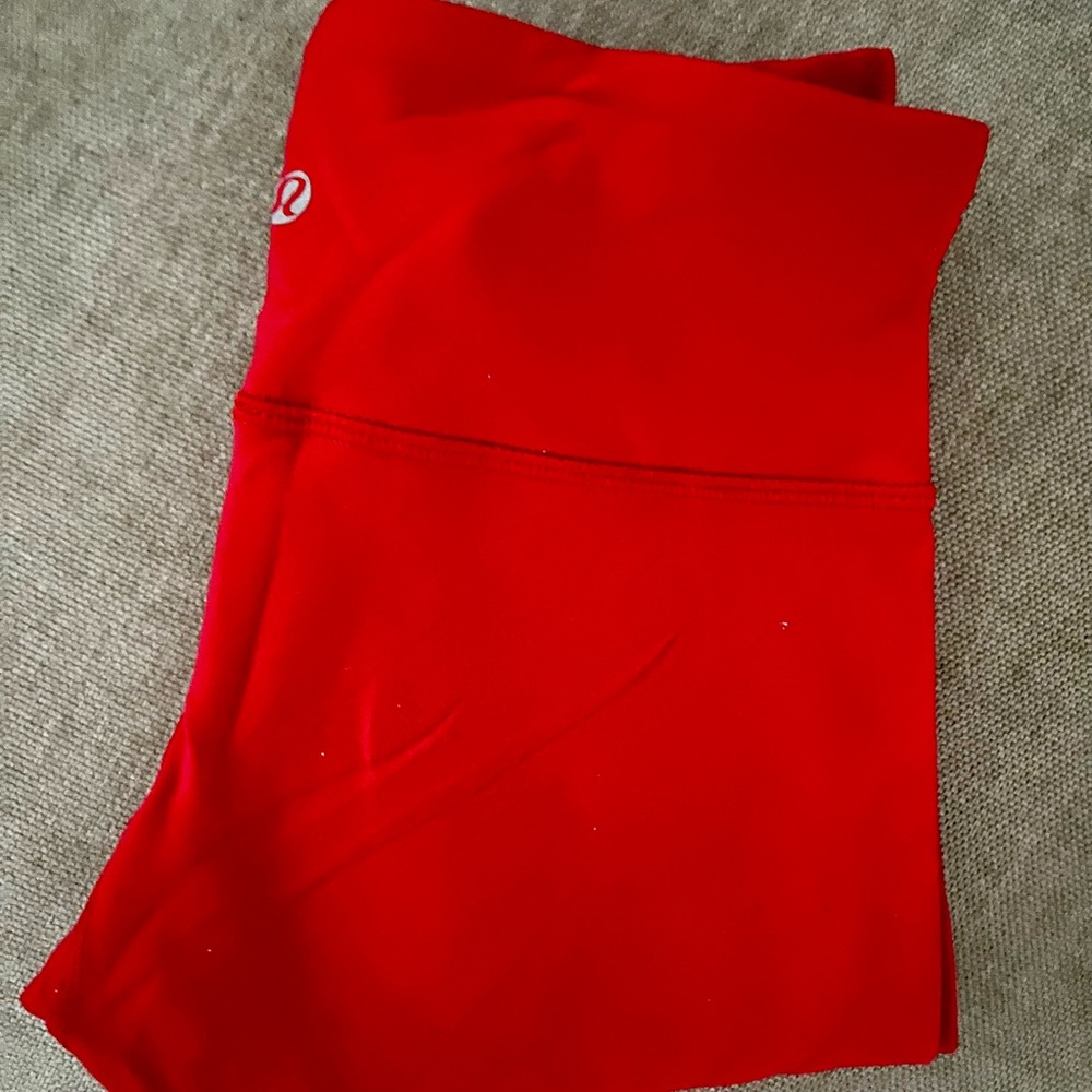 Lululemon Red Leggings
